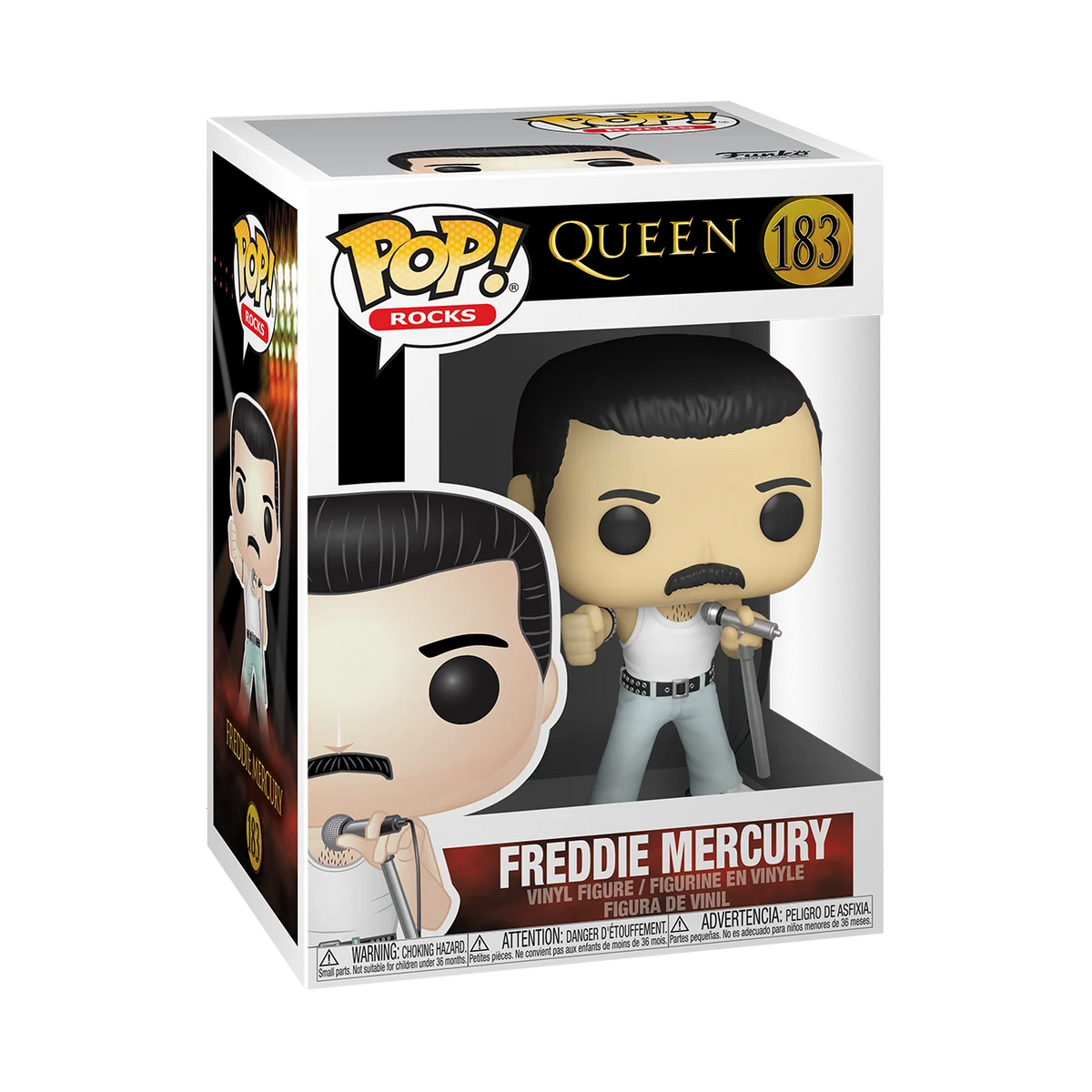 Freddie Mercury Vinyl Figure (3.75") Q28400