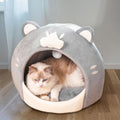 Cat Bed with Plush Ball Inner Cushion Machine Wash M9128