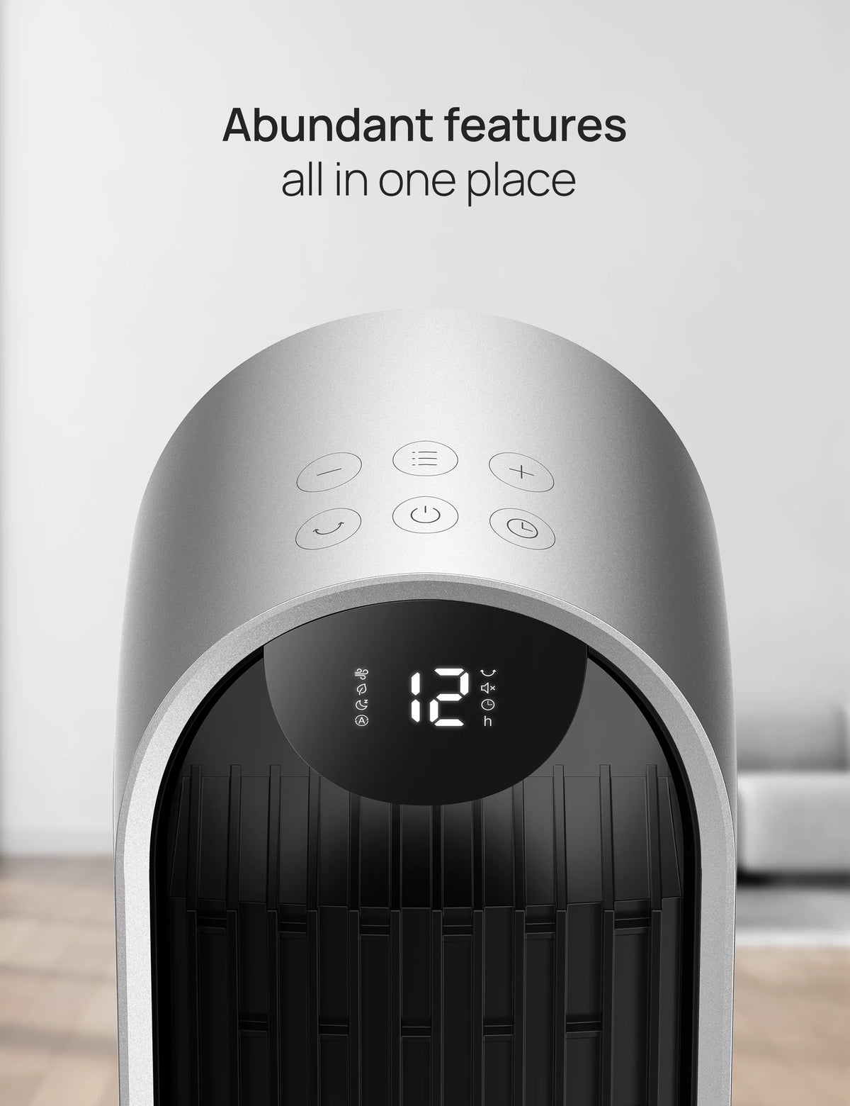 Tower Fan with Remote 42 Inch 12 Speeds 12H Timer C50744