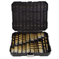 230 Piece HSS Titanium Twist Drill Bit Set I678613