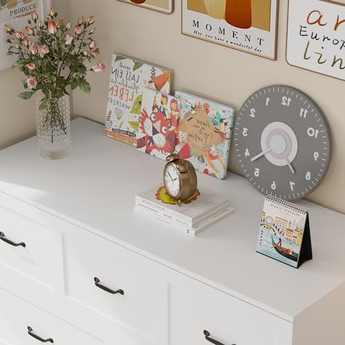 White Queen Size Murphy Cabinet Bed with Drawers N298845