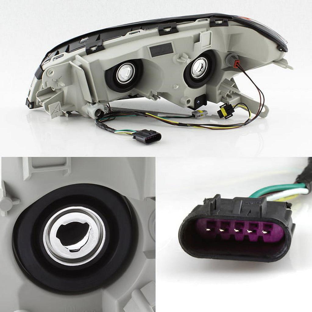 Passenger Right Side Headlight Assembly for Chevy Malibu 2008-2012 V758