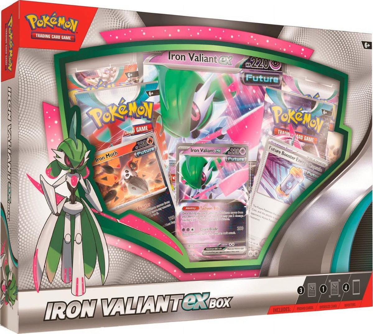 Iron Valiant ex Box (4 Booster Packs) P6712