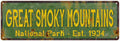 Rustic Metal Sign Decor D4954