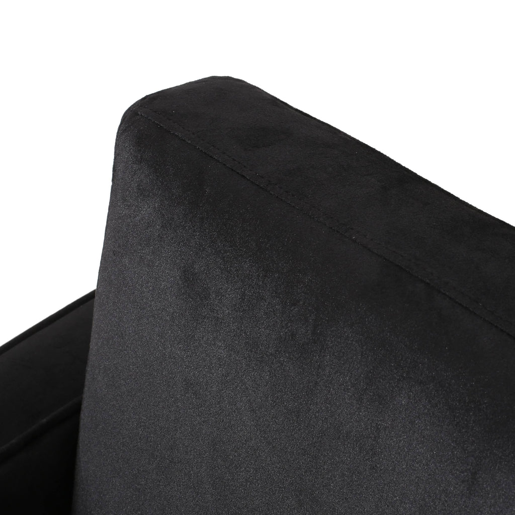 Gray Velvet Club Chair H639840