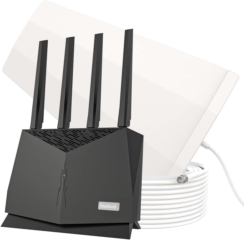 Cell Phone Signal Booster Kit, Up to 5,000 sq ft, 2G/3G/4G/5G LTE L28859