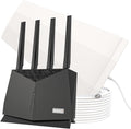 Cell Phone Signal Booster Kit, Up to 5,000 sq ft, 2G/3G/4G/5G LTE L28859