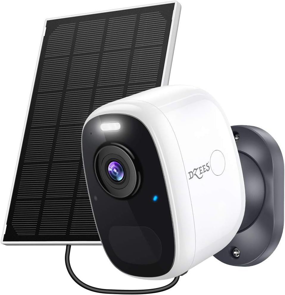 2K Solar Security Camera with Solar Panel R969