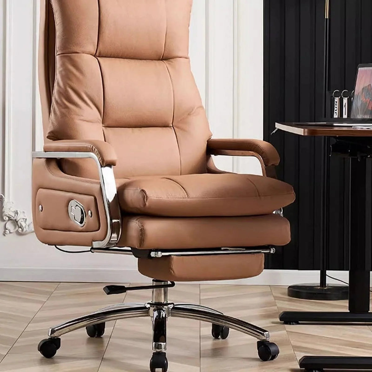 Ergonomic Rolling Swivel Reclining Chair Z15930