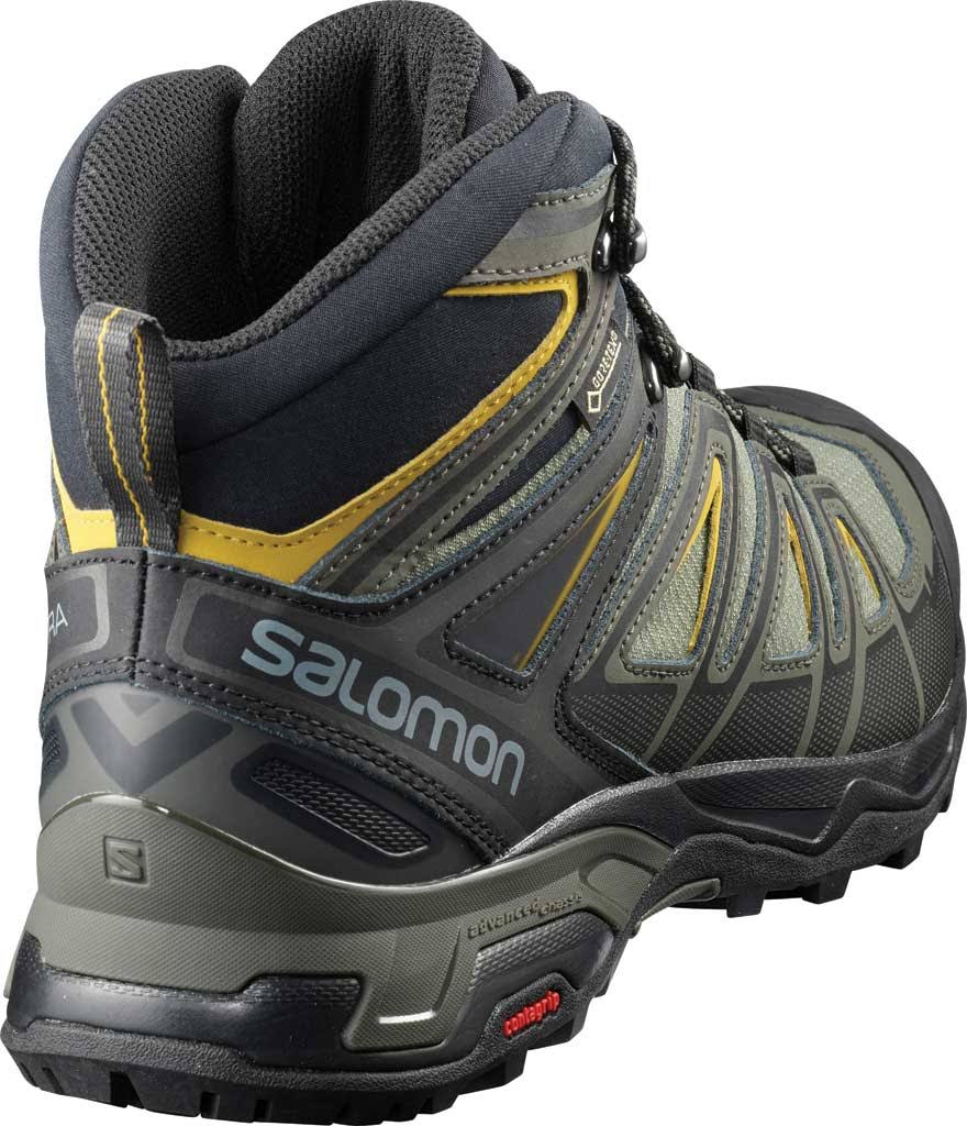 Castor Gray Black Green Sulphur Mid Hiking Boots T3716