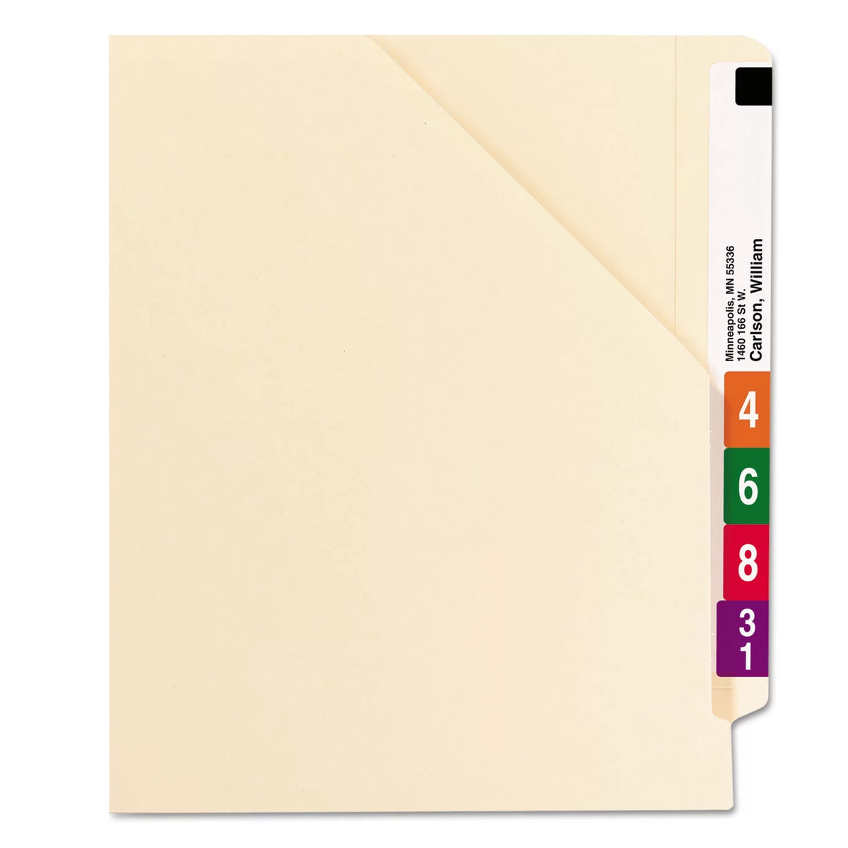 End Tab File Jacket S7635