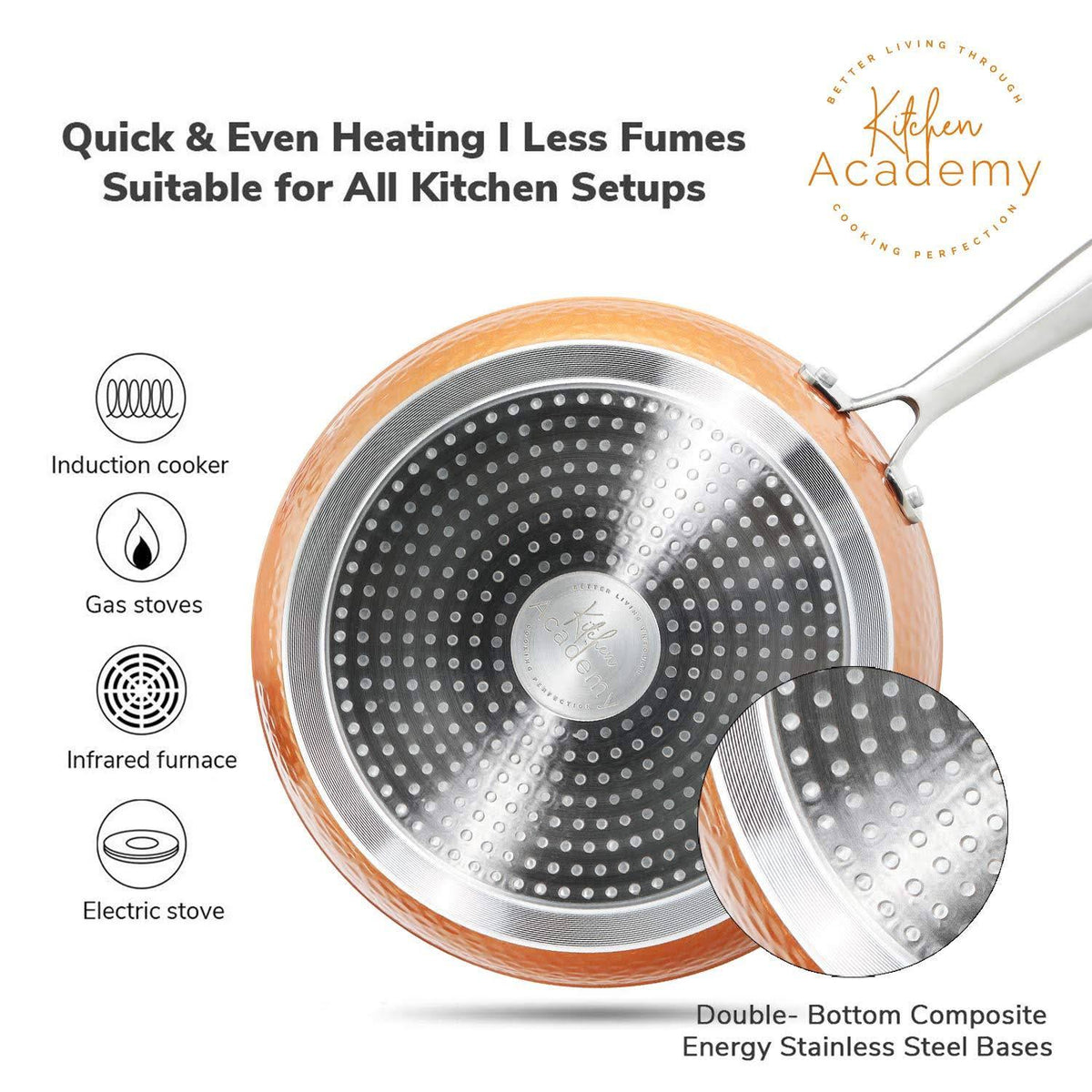 10 Piece Nonstick Induction Cookware Set W22349