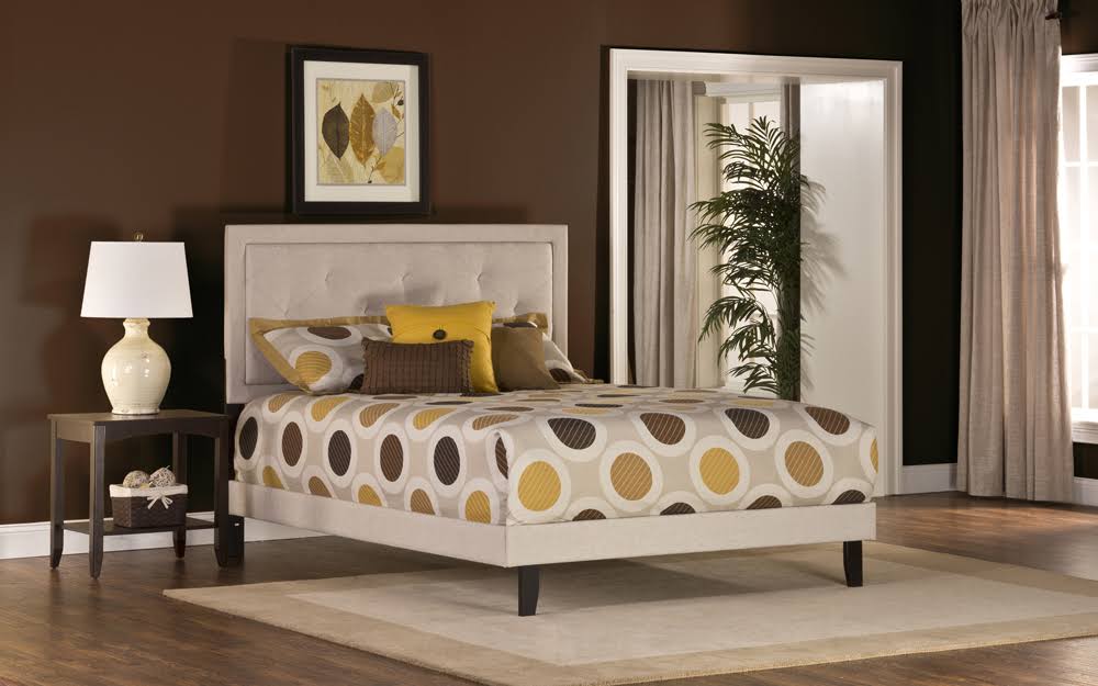 King Bed Set with Rails M9033