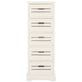 Cream 5-Drawer Cabinet D45173