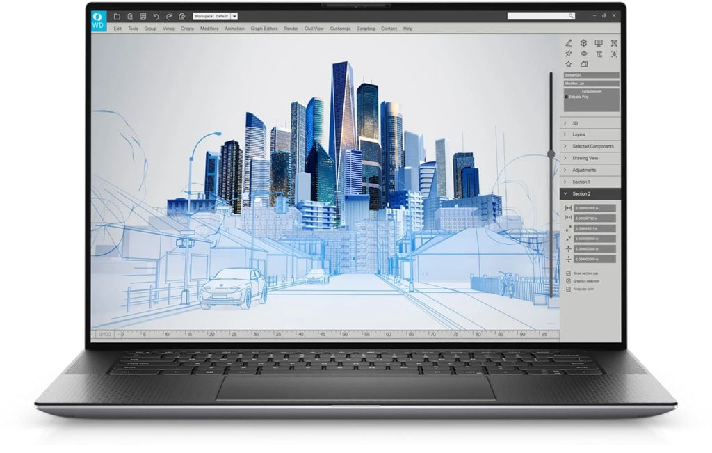 Restored 15.6" FHD+ Workstation Laptop, Core i9, 512GB SSD, 32GB RAM, RTX A2000, 8 Cores @ 5 GHz, 11th Gen CPU N122