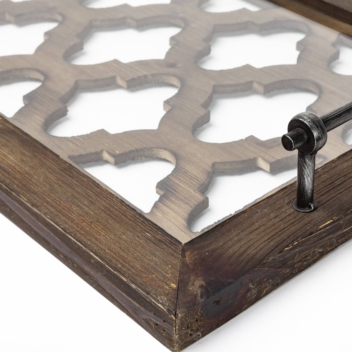 Brown Wood Tray K19288