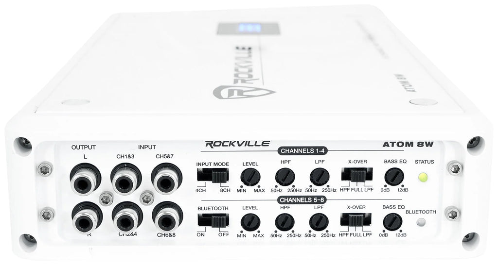 8 Channel 3500 Watt Marine Amplifier with Bluetooth S407451