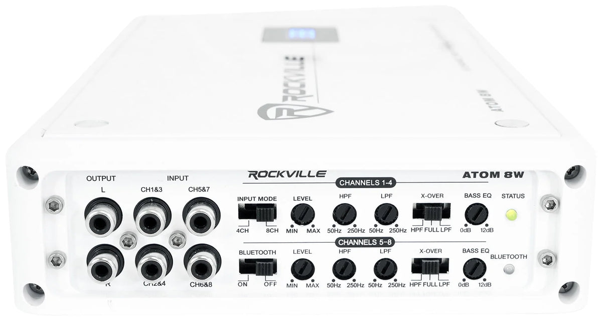 8 Channel 3500 Watt Marine Amplifier with Bluetooth S407451
