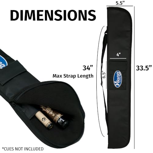 Soft Pool Cue Case with Shoulder Strap M357