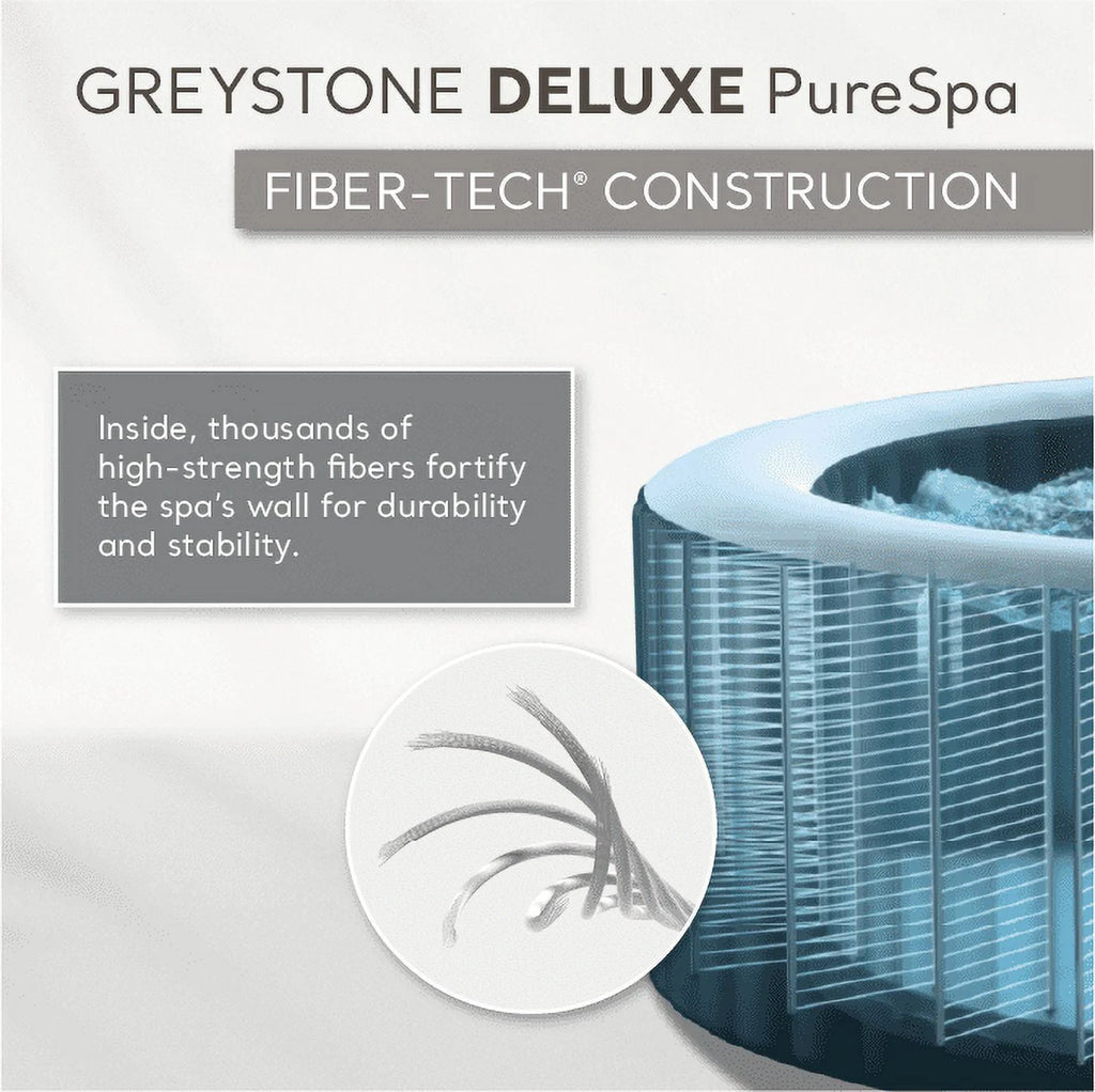 Inflatable Square Jet Spa Hot Tub A4302