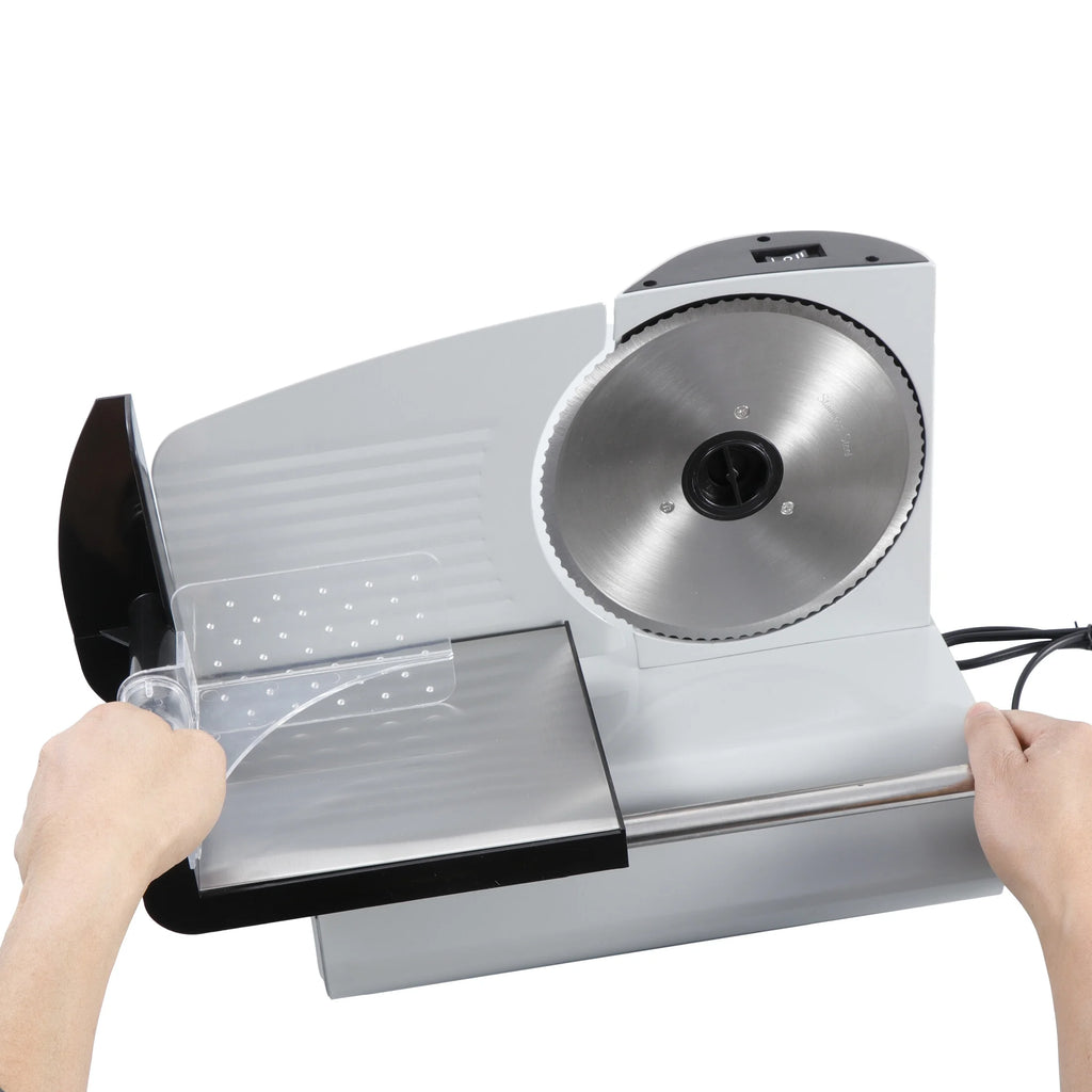 150W Electric Meat Slicer with 7.5'' Stainless Steel Blade H312