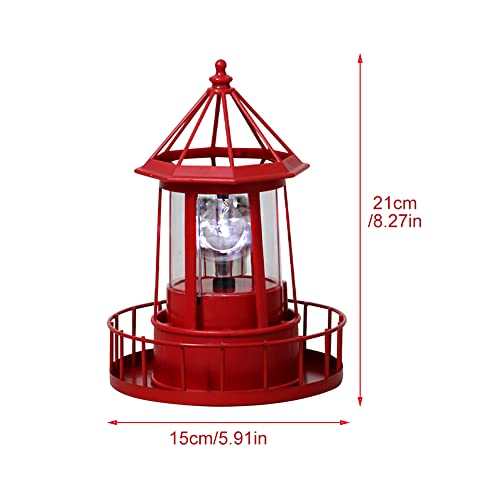 Solar Powered Lighthouse Outdoor Light C764169