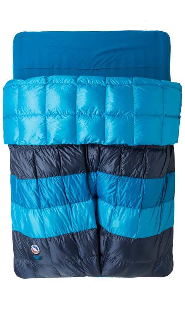 Long Wide Blue Stripe Bedroll C404829