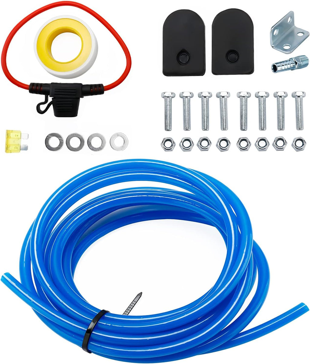 150DB Train Horns Kit with 120 PSI 12V Compressor and Gauge J763