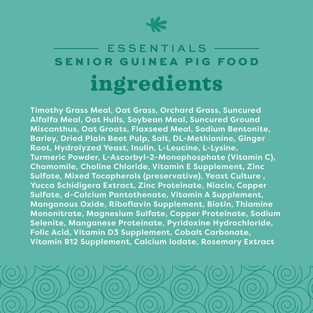 Senior Guinea Pig Food S100