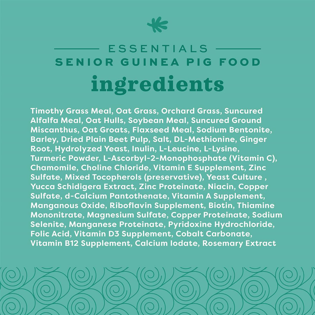 Senior Guinea Pig Food S100