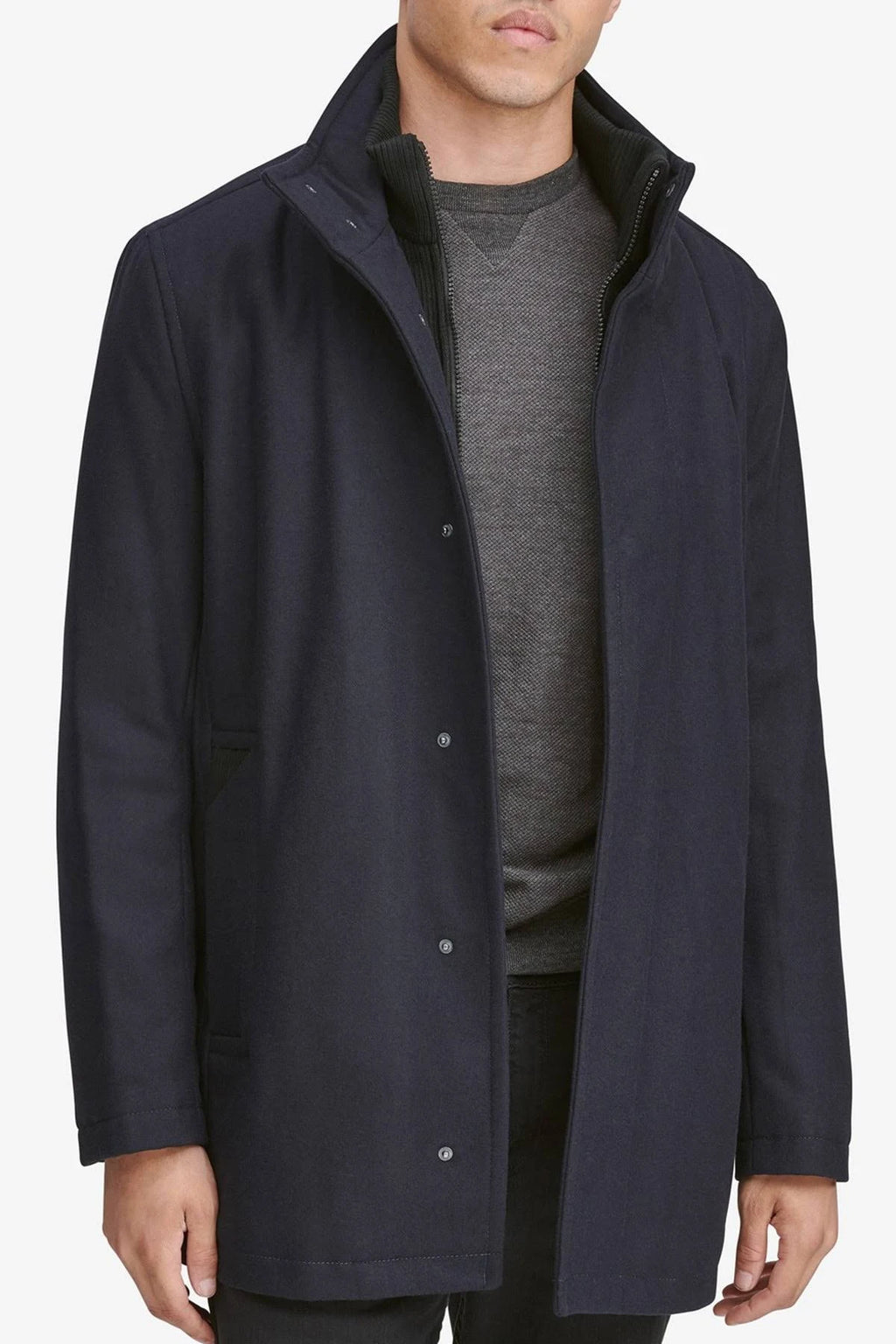 Wool Melton Coat Size XXL S3654