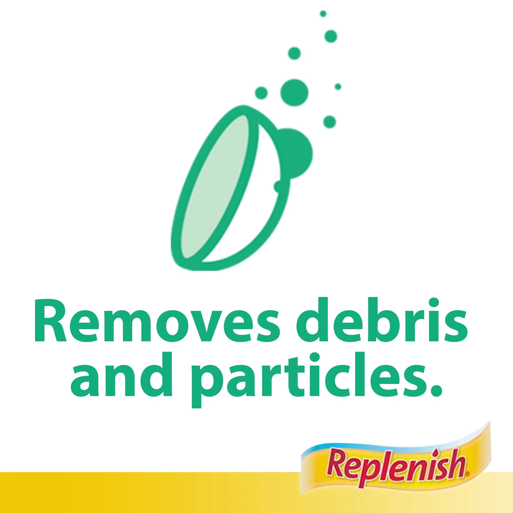 Multipurpose Contact Lens Disinfecting Solution, Two 10oz B781
