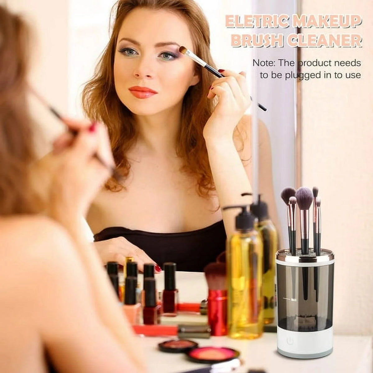 Electric Makeup Brush Cleaner Q509356