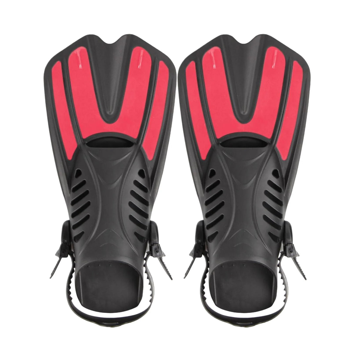 Pink Flexible Diving Flippers J305582