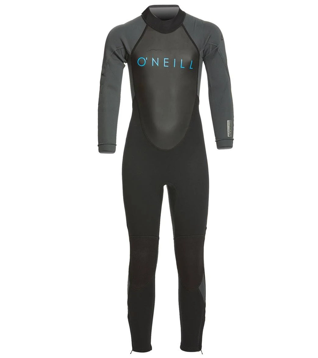 Black 3/2mm Back Zip Full Wetsuit O569336