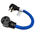 Adapter Cord Dryer 14-30P Male Right Angle to Welder 6-30R Female G220667