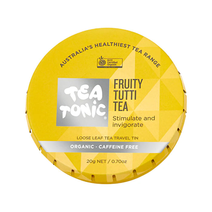 Organic Fruity-Tutti Tea Travel Tin 20g V4267