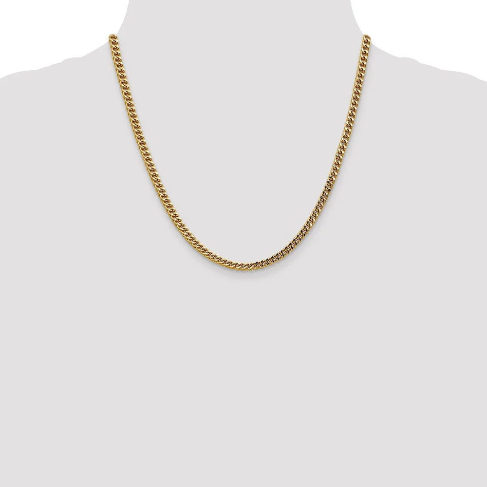 14kt Yellow Gold 20 inch Franco Chain with Lobster Clasp L666146