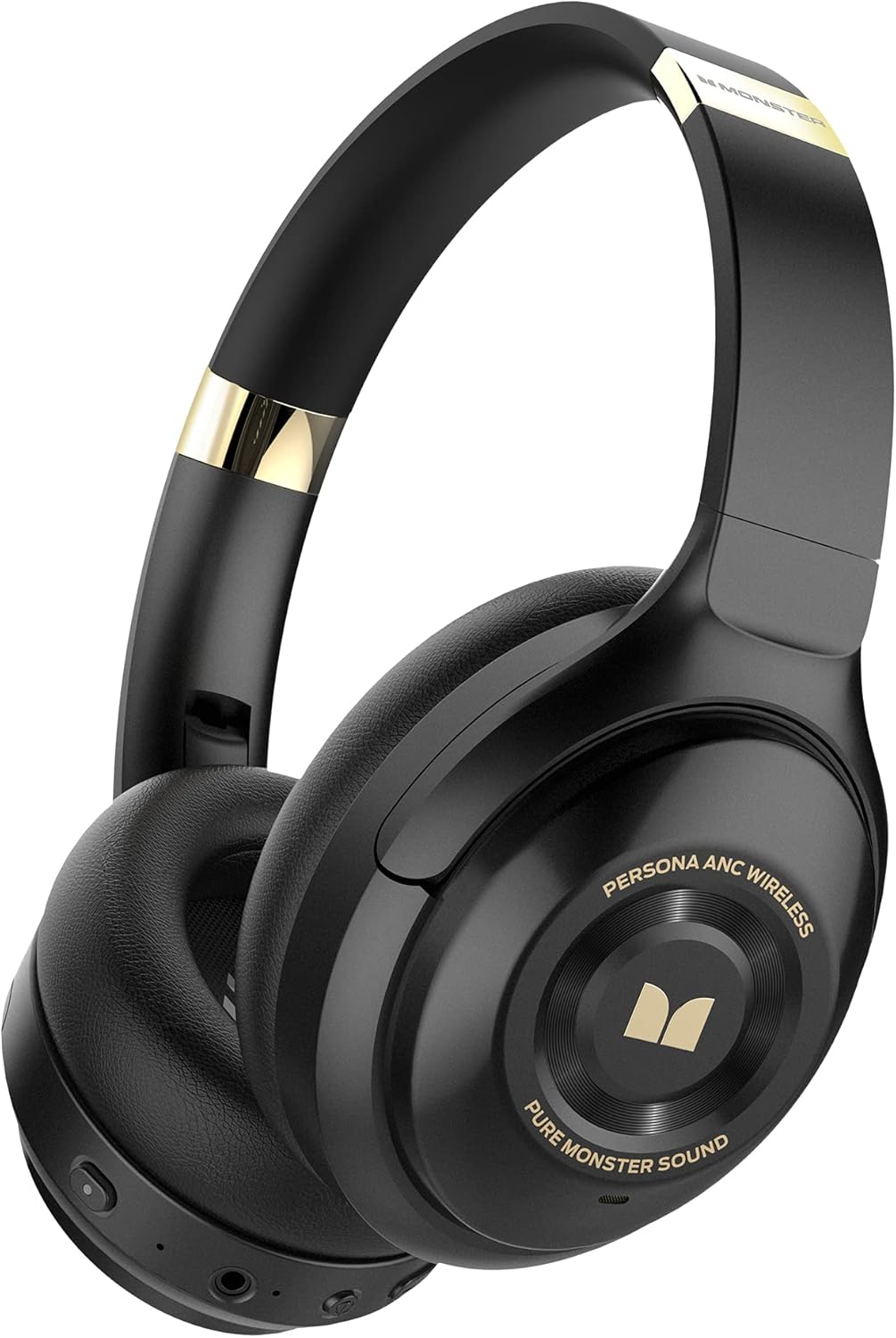 Active Noise Cancelling Wireless Over Ear Bluetooth Headphones N937