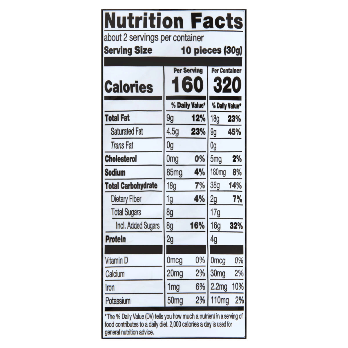 Bite Size Chocolate Crème Center Cookies, 2.2 Oz, 6 Ct S9037