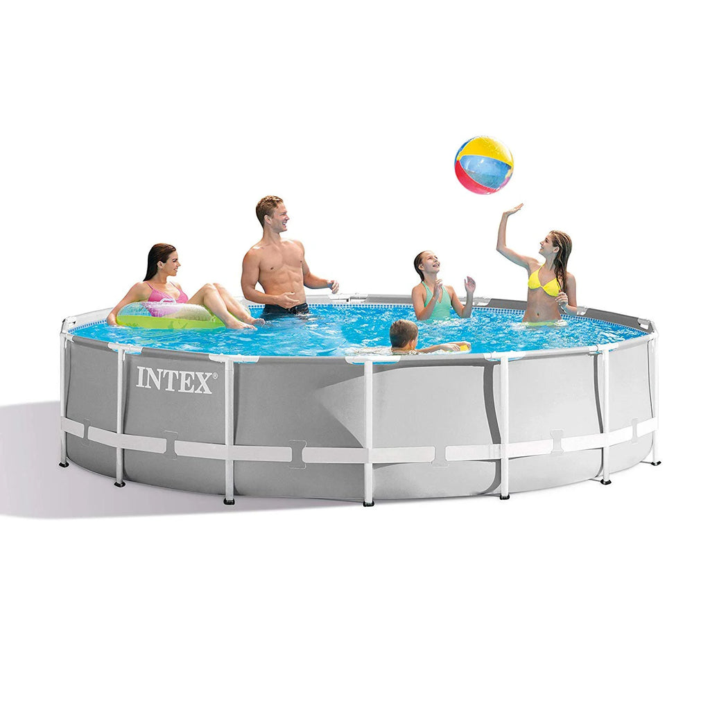 14 Foot x 42 Inch Above Ground Swimming Pool Set with Filter X753
