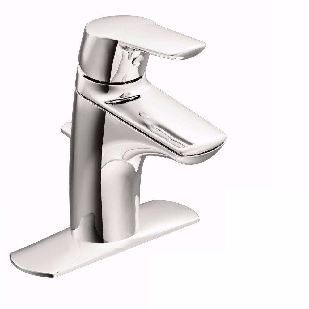 Single Handle Chrome Bathroom Faucet A28760
