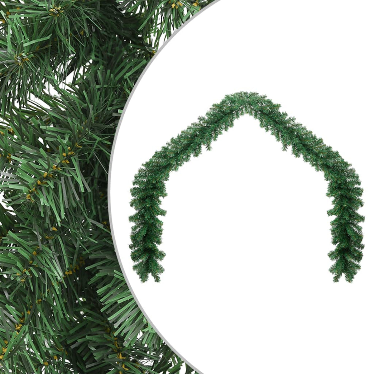 Christmas Garland PVC 16 ft H304