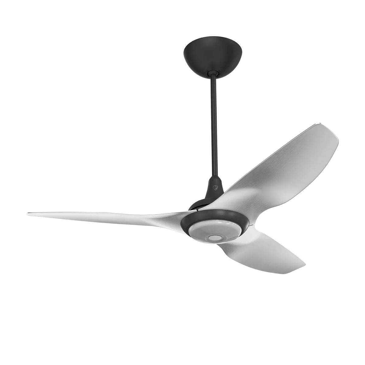 52 Ceiling Fan with Brushed Aluminum Blades and Black Finish N331