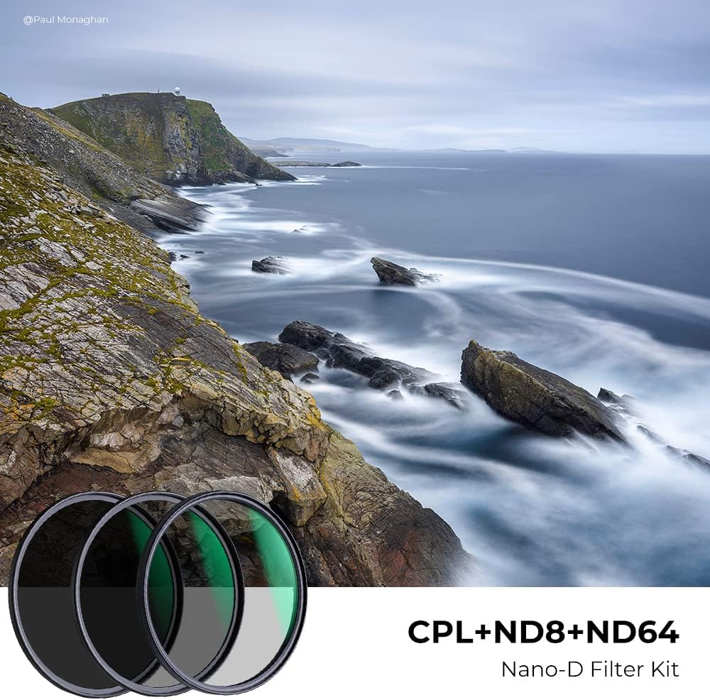 46mm ND8 ND64 CPL Circular Polarizer Filter Set M7479