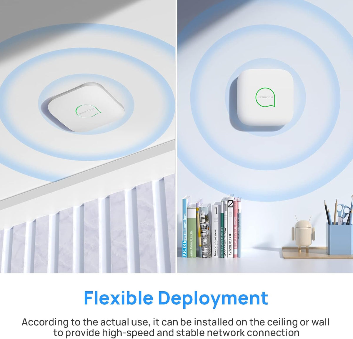 Wireless WiFi Access Point Dual Band AC1200 MU-MIMO Pack of 2 T22207