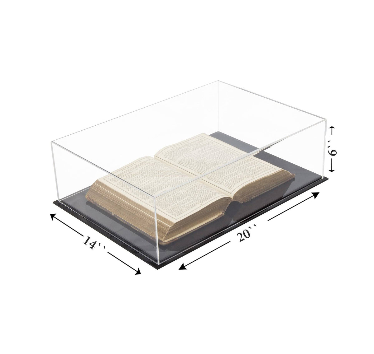 Clear Acrylic Book Display Case M251097