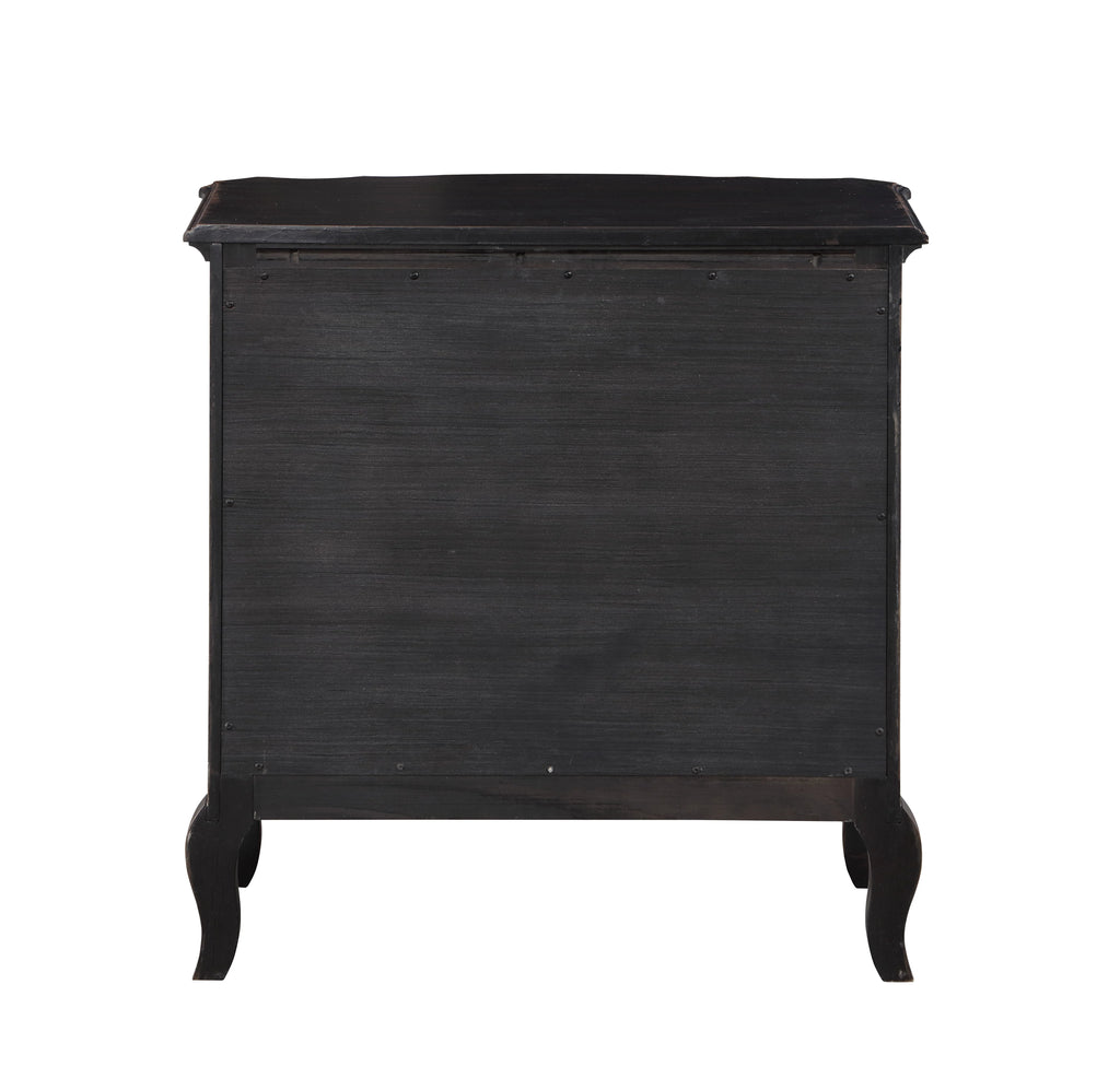 3-Drawer Contemporary Wood Nightstand C87555