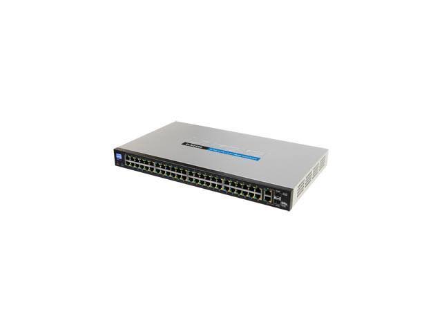 48-Port 10/100 + 2-Port Gigabit Smart Switch W1804