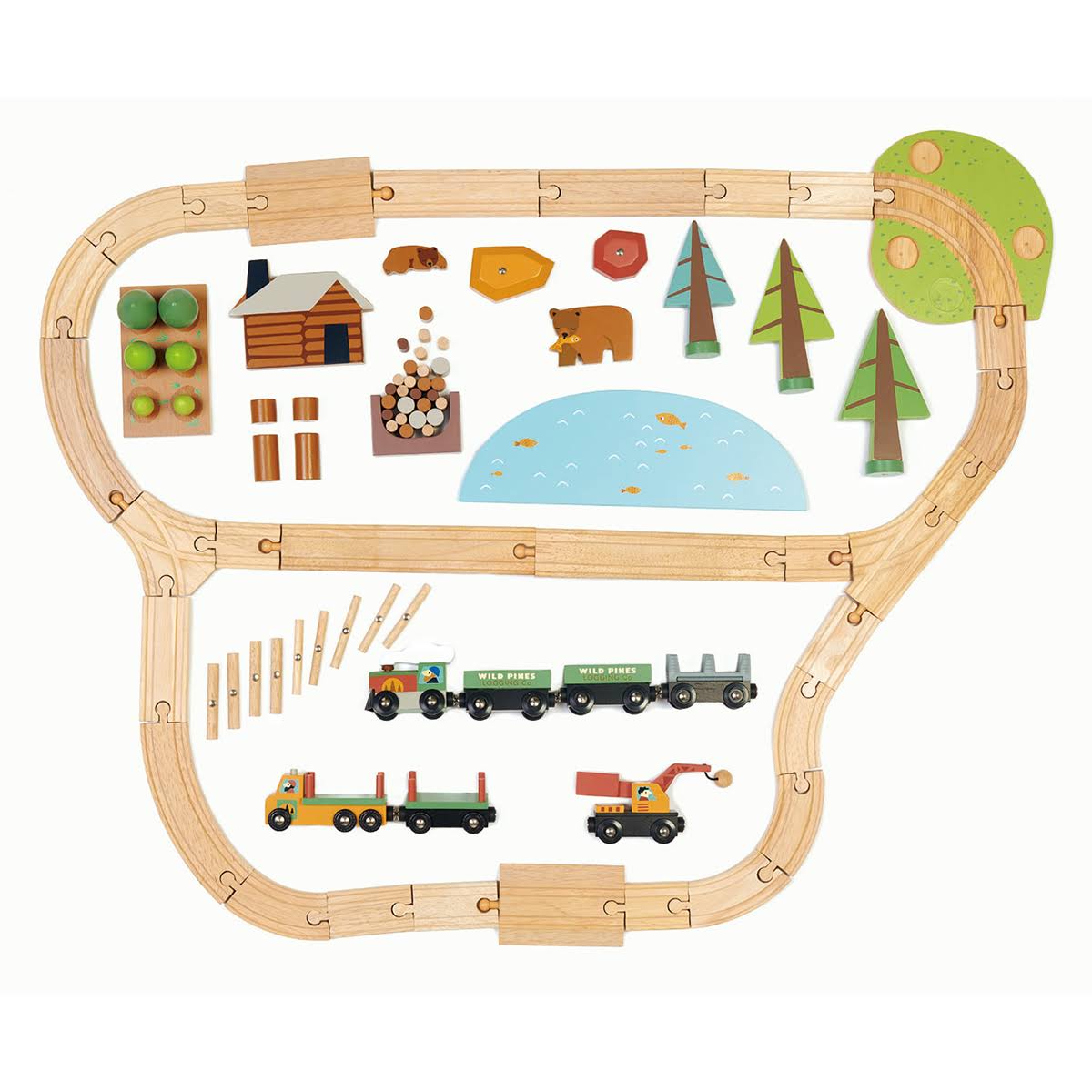 Wild Pines Train Set H8284
